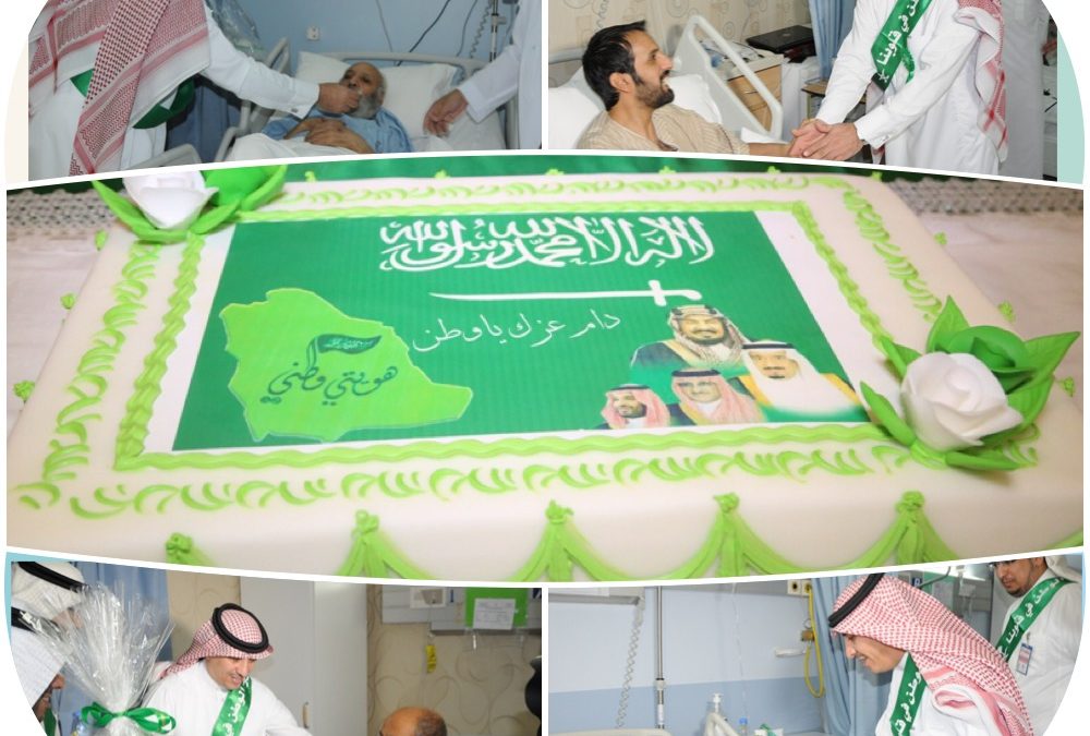 محافظ عنيزة وأصدقاء المرضى زاروا المنومين بمستشفى الملك سعود
