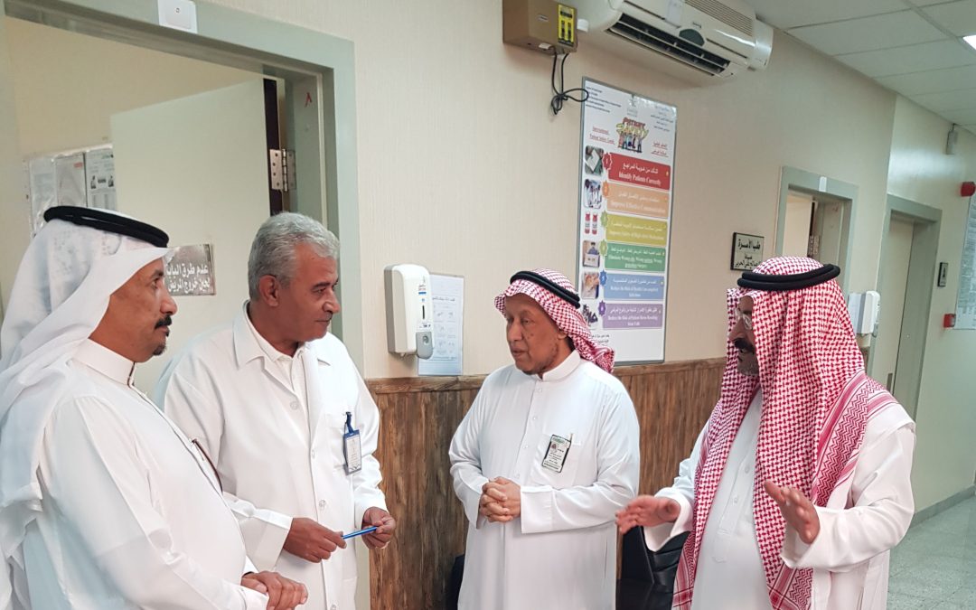 فريق زيارات أصدقاء المرضى بعنيزة يزور مركز صحي السليمانية